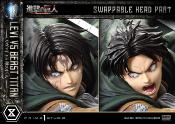 Attack on Titan statuette Ultimate Premium Masterline Series 1/4 Levi Versus Beast Titan 73 cm | PRIME 1 STUDIO