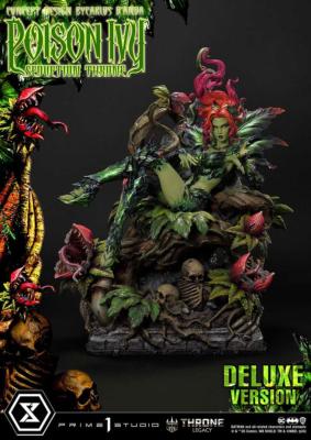 DC Comics statuette 1/4 Throne Legacy Collection Batman Poison Ivy Seduction Throne Deluxe Bonus Version 55 cm | PRIME 1 STUDIO