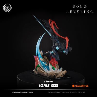 Tsume Art Igris Ikigai 1/6 Statue 56cm Solo Leveling Commandant Chevalier Armée des Ombres Polyresine
