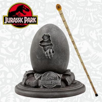 Jurassic Park répliques 30th Anniversary Replica Egg & John Hammond Cane Set |FANATIK 