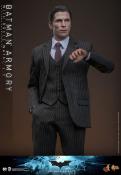 The Dark Knight figurines et diorama Movie Masterpiece 1/6 Batman Armory with Bruce Wayne (2.0) 30 cm | HOT TOYS