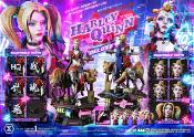 Batman statuette DX BONUS VERSION Ultimate Premium Masterline Series Cyberpunk Harley Quinn 60 cm | Prime 1 Studio