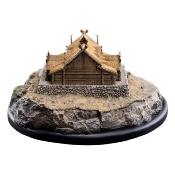 Le Seigneur des Anneaux statuette The Golden Hall of Edoras 9 cm | WETA