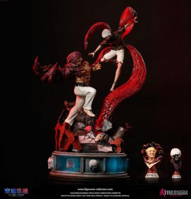 Tokyo Ghoul Kaneki Ken vs Yamori Jason 1/6 Statue Diorama Figurama Collectors Elite Sui Ishida Aogiri Tree Scène Torture