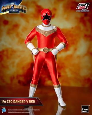 Power Rangers Zeo figurine FigZero 1/6 Ranger V Red 30 cm | THREEZERO