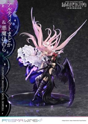 Puella Magi Madoka Magica The Movie Rebellion statuette PVC 1/7 Prisma Wing Ultimate Madoka & Devil Homura 43 cm | PRIME 1 STUDIO