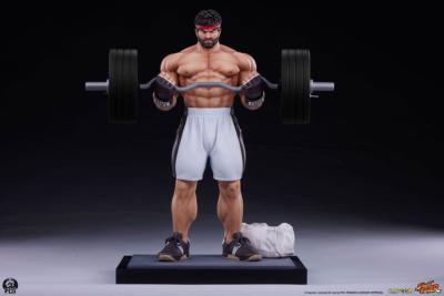 Street Fighter statuette Premier Series 1/4 Ryu Battle Edition: Powerlifting 53 cm | PCS COLLECTIBLES