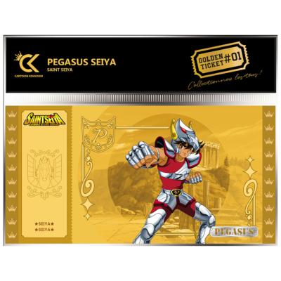 Seiyar Pegasus Golden Ticket Saint Seiya | Cartoon Kingdom