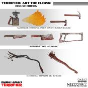 Terrifier figurine 1/12 Art the Clown Deluxe Edition 17 cm | MEZCO