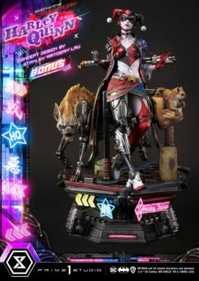 Batman statuette DX BONUS VERSION Ultimate Premium Masterline Series Cyberpunk Harley Quinn 60 cm | Prime 1 Studio