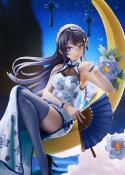 Rascal Does Not Dream of Bunny Girl Senpai statuette PVC 1/7 Mai Sakurajima White Mandarin Dress Ver. 25 cm | SPIRITALE 