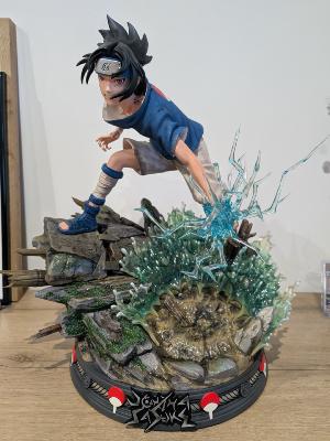 Uchiha Sasuke 1/4 scale Naruto statue | Iron Kite Studio