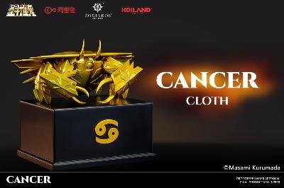 Cancer Cloth Deathmask Gold Saint Statue Totem Saint Seiya | Zodiakos Studio