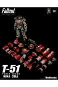 Fallout figurine 1/6 T-51 Nuka Cola Power Armor 37 cm | Threezero