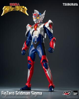 Gridman the Hyper Agent: Revenge of Neo Evil Lord FigZero figurine Gridman Sigma 30 cm | THREEZERO