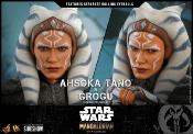 Star Wars The Mandalorian pack 2 figurines 1/6 Ahsoka Tano & Grogu 29 cm | HOT TOYS