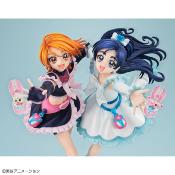 Pretty Cure statuette PVC Lucrea Cure Black & Cure White 22 cm | MEGAHOUSE