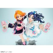 Pretty Cure statuette PVC Lucrea Cure Black & Cure White 22 cm | MEGAHOUSE