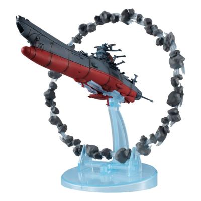 Space Battleship Yamato 2202 statuette Cosmofleet SP Aircraft Warriors of Love Re & Asteroid Ring 16 cm - MEGAHOUSE