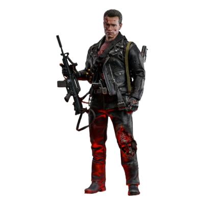 Terminator 2 figurine 1/6 Movie Masterpiece T-800 Battle Damaged Version 2.0 32 cm | HOT TOYS