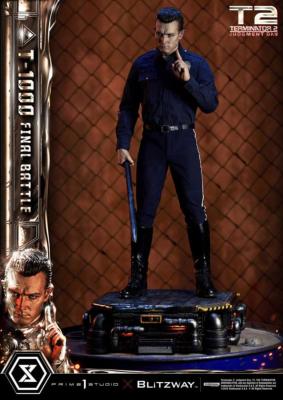 Terminator 2 statuette Museum Masterline Series 1/3 T-1000 Final Battle 73 cm | PRIME 1 STUDIO