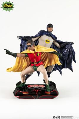 DC Comics statuette PVC 1/8 Diorama Batman & Robin 1966 23 cm | PURE ARTS