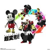 Disney figurine Diecast Soul of Chogokin Super Change Mickey Mouse by Kunio Okawara 13 cm | BANDAI