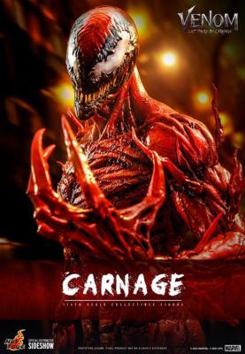 Be Carnage figurine Movie Masterpiece Series PVC 1/6 Carnage Deluxe Ver. 43 cm | Hot Toys