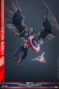 Captain America: Brave New World Movie Masterpiece 1/6 Captain America 30 cm - HOT TOYS