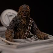 Star Wars statuette 1/20 Demi Art Scale AT-ST and Chewbacca 53 cm | IRON STUDIOS