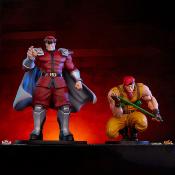 Street Fighter statuettes PVC 1/10 M. Bison & Rolento 21 cm | PCS