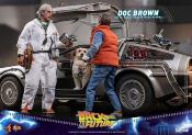 Retour vers le futur figurine Movie Masterpiece 1/6 Doc Brown 30 cm | HOT TOYS