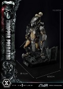 The Alien vs. Predator statuette Museum Masterline Series 1/3 Chopper Predator 103 cm | PRIME 1 STUDIO