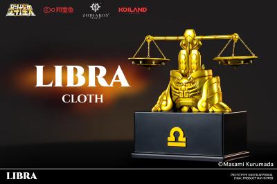 Libra Cloth Dokho Gold Saint Statue Totem Saint Seiya | Zodiakos Studio