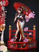 Original Illustration by Fuzichoco statuette PVC 1/7 Prisma Wing Scarlet Umbrella And Peony Deluxe Version 32 cm | PRIME 1 STUDIO