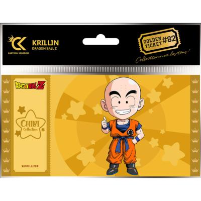 Chibi Krilin Golden Ticket Kulilin Dragon Ball Z | Cartoon Kingdom