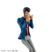 Lupin III statuette PVC Lupin the Gallery Punk at Dawn 9 cm | MEGAHOUSE