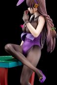 The Demon Sword Master of Excalibur Academy statuette 1/6 Elfine Phillet wearing flower's purple bunny costume with Nip Slip Gimmick System 17 cm | Nippon Columbia