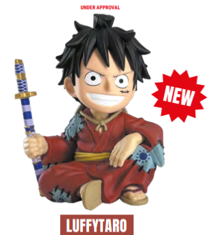 One Piece Tirelire Luffytaro 15cm | Plastoy