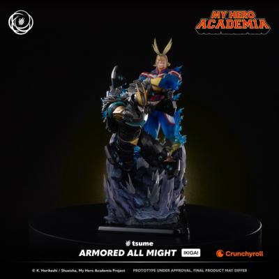 My Hero Academia Statue Ikigai 1/6 Armored All Might 48cm Tsume