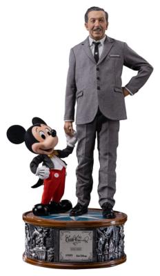Disney Classics statuette 1/4 Legacy Replica Walt Disney & Mickey Mouse 59 cm | Iron Studios