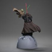 Star Wars statuette 1/10 Deluxe Art Scale Yoda vs Emperor Palpatine (CCXP Exclusive 2024) 31 cm | IRON STUDIOS