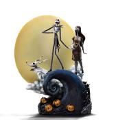 L´etrange Noël de Mr. Jack statuette 1/10 Deluxe Art Scale Jack and Sally 39 cm | IRON STUDIOS