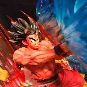 Goku kaioken & Vegeta galickgun HQS+ Dragon Ball Z Statue DBZ | Tsume-Art