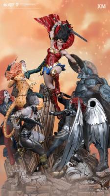 XM Studios Wonder Woman Courage David Finch Colour Version 1/6 Diorama 70cm DC Comics Comics Statue Cold Cast Porcelain ES499