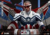 The Falcon and The Winter Soldier figurine 1/6 Captain America 30 cm - HOT TOYS
