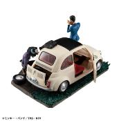 Lupin III statuette PVC Lupin the Gallery Punk at Dawn 9 cm | MEGAHOUSE