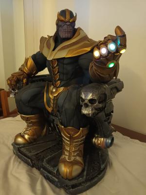 THANOS ON THRONE MAQUETTE Format| Sideshow