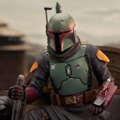 Star Wars: The Mandalorian statuette Premier Collection 1/7 Boba Fett on Throne 24 cm | GENTLE GIANT