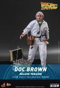 Retour vers le futur figurine Movie Masterpiece 1/6 Doc Brown (Deluxe Version) 30 cm | HOT TOYS